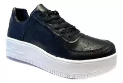 Zapatillas plataforma bajas ART-260 NEGRO - valtino