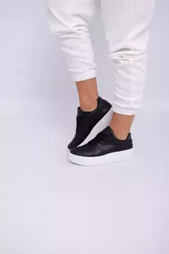 Zapatillas plataforma bajas ART-260 NEGRO en internet