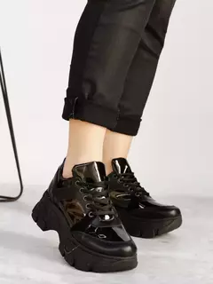 Zapatillas Plataforma ART-3000 NEGRO