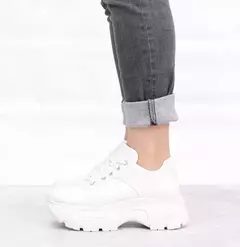 Zapatillas Plataforma ART-3000 BLANCO en internet