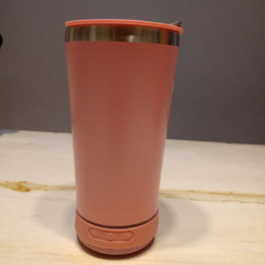 VASO CERVECERO CON PARLANTE 473ML ROSA - comprar online