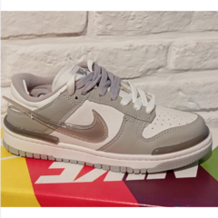 DUNK LOW TWIST 3D gris