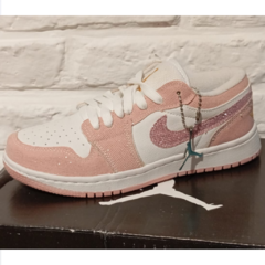 JORDAN LOW gliter rosa - comprar online