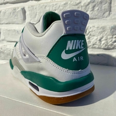 JORDAN 4 RETRO blanco/verde - valtino