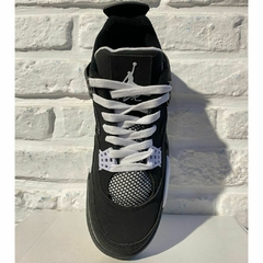 JORDAN 4 RETRO negro/blanco - valtino