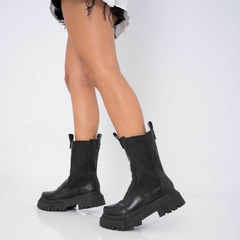 BORCEGO CAÑA ALTA ELASTIZADO ART- 900 NEGRO - tienda online