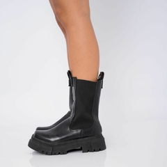 BORCEGO CAÑA ALTA ELASTIZADO ART- 900 NEGRO - comprar online