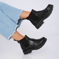 BORCEGOS BAJOS ELASTIZADOS ART- 550 NEGRO - valtino