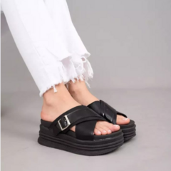 SANDALIA ART-720 NEGRO/CHAROL