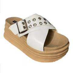 SANDALIA ART-710 BLANCO/OJAL - comprar online