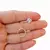 Argollas plata lisa 12 mm con dije corazón cubic 7 mm - comprar online