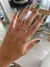 Anillo Plata dorada May