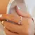 Anillo Plata círculos micropavé - comprar online