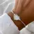 Pulsera Acero Blanco Lovely