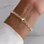 Pulsera Acero Blanco Roló 5 mm - comprar online