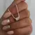 Conjunto acero blanco cilindro micropavé - comprar online