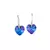 Argollas plata con corazones sw - comprar online