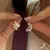 Conjunto acero dorado Eclipse doble 45 cm - Victoria Joyas Mendoza