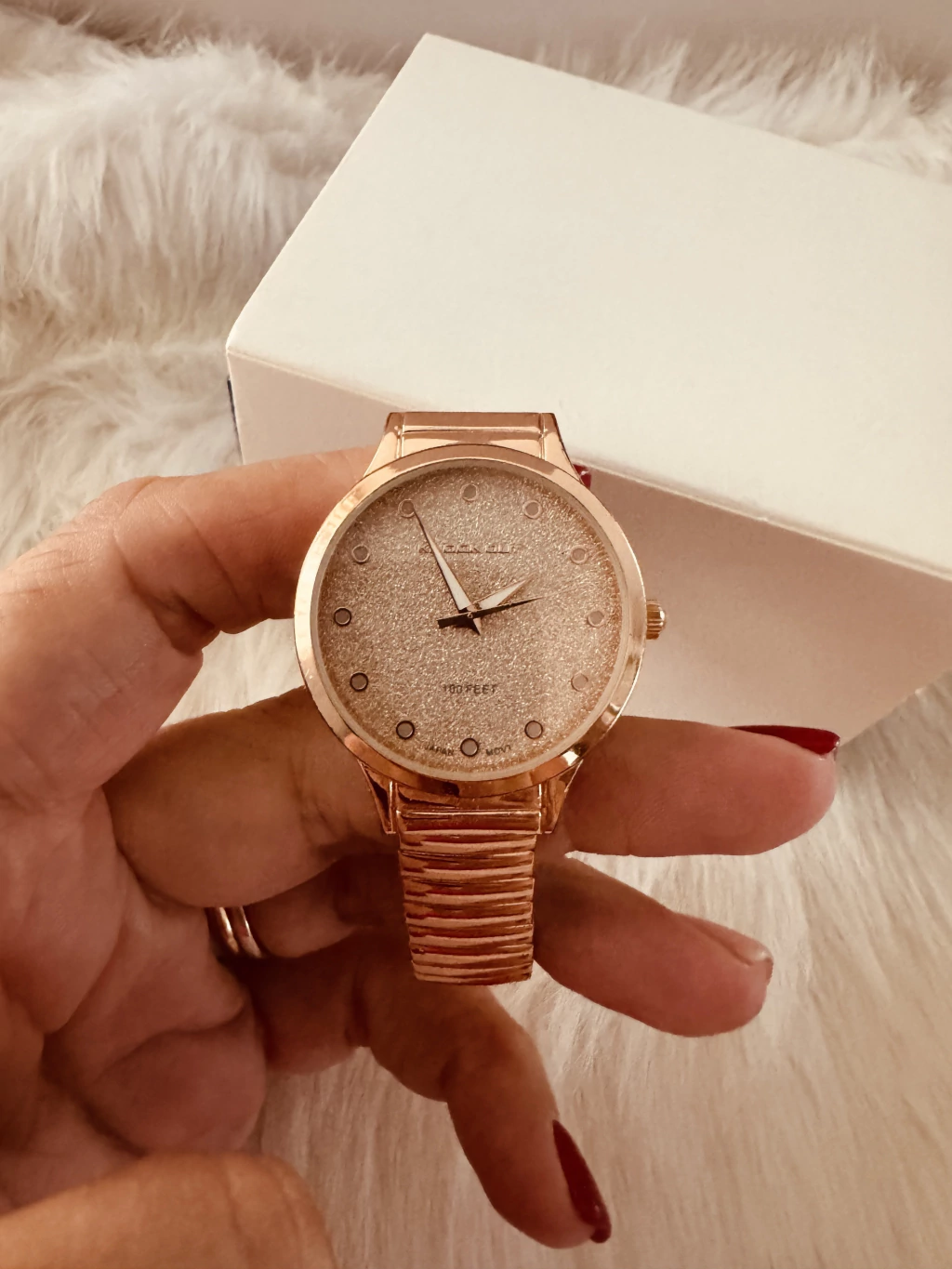 Reloj Knockout 2494 rosé elastizado