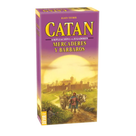 Catan Mercaderes y Barbaros Ampliación 5-6 Jugadores