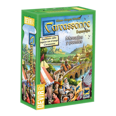 Carcassonne Mercados y Puentes - Expansion