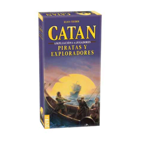 Catan Piratas y Exploradores Ampliación 5-6 Jugadores