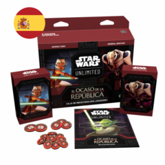 Star Wars Unlimited – Twilight of the Republic Two-Player Starter ESPAÑOl - comprar online