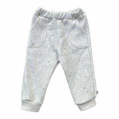 Pantalon Frisa Animalitos Crudo