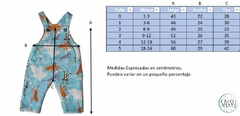 Jardinero Frisa Animalitos Gris - comprar online