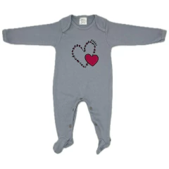 Imagen de Enterito Americano Gris Estampas Varias