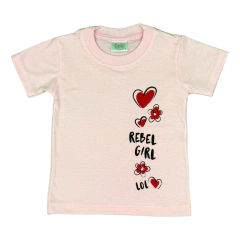 Remera Bebe Rebel Girl