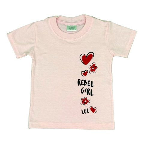 Remera Bebe Rebel Girl