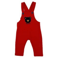 Jardinero Frisa Bordado Colores Varios - sassykids