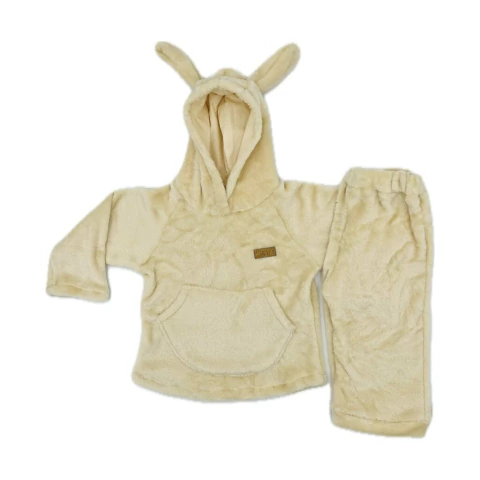 Buzo Canguro + Pantalon Natural Flannel - comprar online