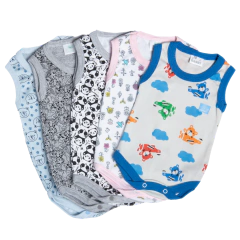 Pack x 6 Body Musculosa Nena/Nene/Surtido