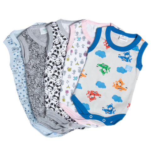 Pack x 6 Body Musculosa Nena/Nene/Surtido