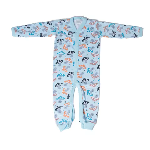 Enterito con Puño Honguitos Celeste