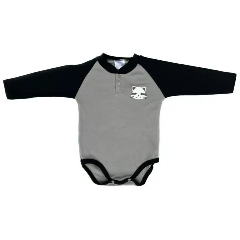 Body Ranglan Gris/Negro