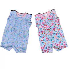 PACK X 2 ENTERITO CON VOLADOS MACETA-CONEJA