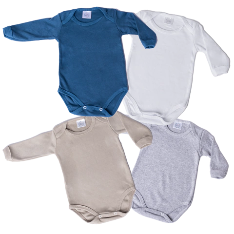 Pack x 4 Body Americano Nene Grande