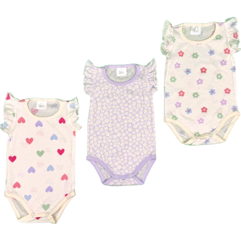 PACK X 3 BODY CON VOLADOS CATA - comprar online