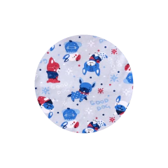 Enterito Con Pie Good Dog Celeste y Gris - comprar online