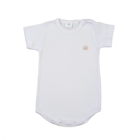 Body Frances Manga Corta Blanco