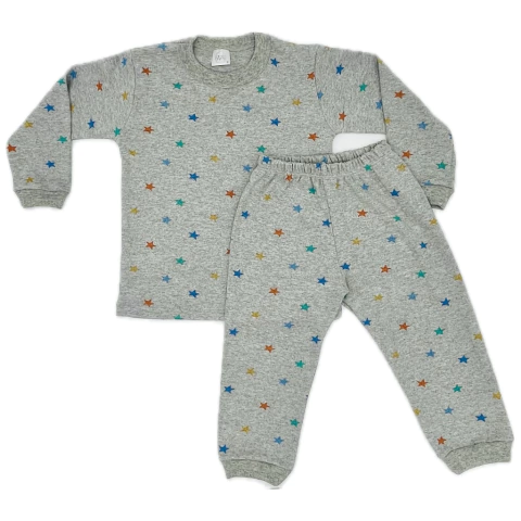 Pijama Niño 2 al 8 Estrella Melange - comprar online
