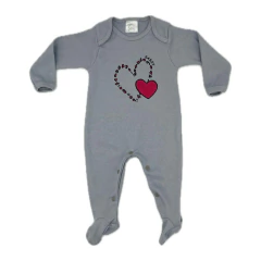 Enterito Americano Gris Estampas Varias