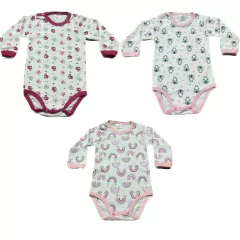 Pack x 3 Body Nena ML Talle Grande - comprar online