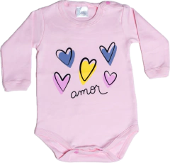 PACK X 4 BODY ESTAMPA CENTRAL MIX AMOR TEDDY en internet