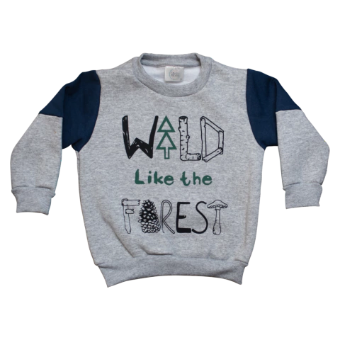 BUZO COMBINADO WILD LIKE THE FOREST