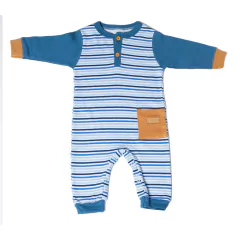 Enterito Con Puño Interlock Combinado Aero/Mostaza - comprar online