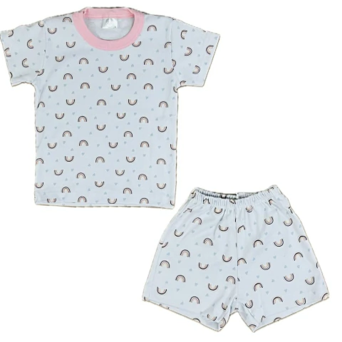 PIJAMA BEBE ARCOIRIS